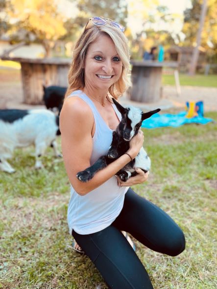 Baby Goat Yoga