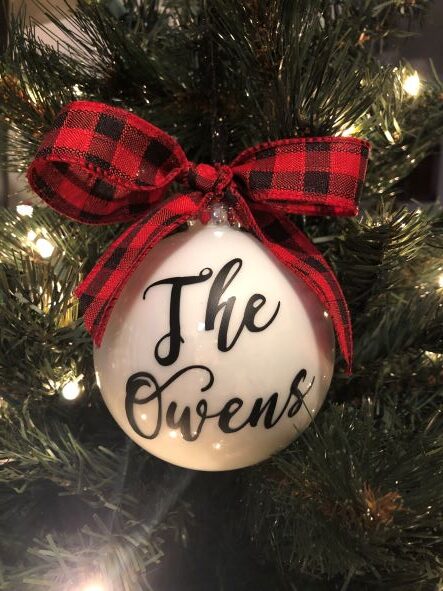 Personalized Ornaments